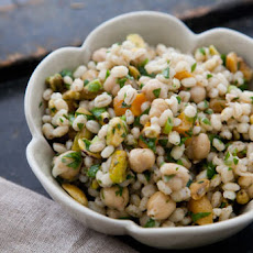 Moroccan Chickpea Barley Salad