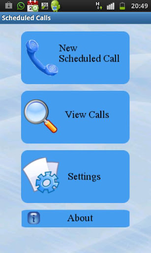 Scheduled calls free