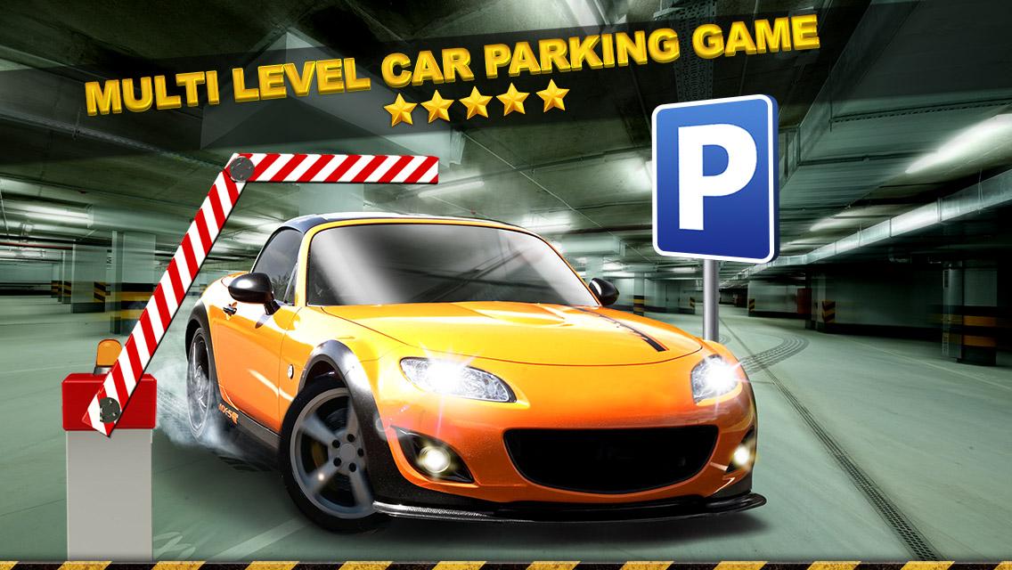 Android application Multi Level Car Parking Games screenshort