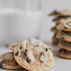 Mini Whole Wheat Chocolate Chip Cookies