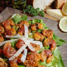 Lemon Garlic Shrimp With Greens