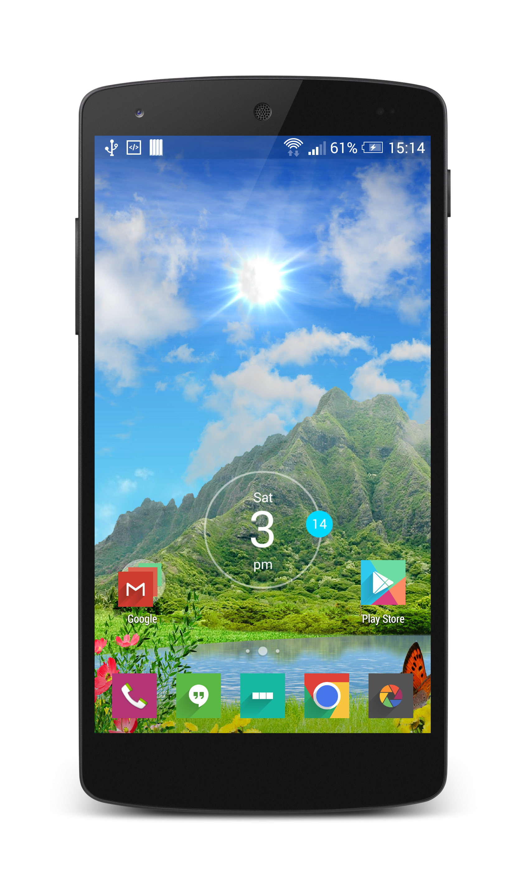 Android application Magic Weather 3D screenshort