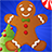 Gingerbread Cookie Decorator! mobile app icon