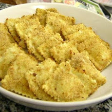 Oven Fried Ravioli