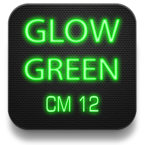 Glow Green CM13 CM12.x Theme