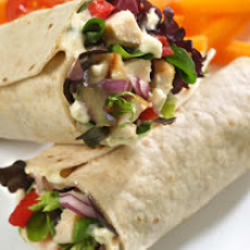 Chicken 'n Veggie Wraps