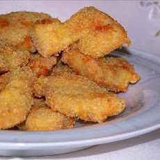Baked Cheesy Chicken Nuggets (No Bread Coating)