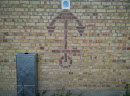 anchor in brickwall
