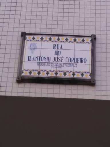 Rua António José Cordeiro