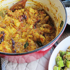 Chettinad Chicken Curry with Okra
