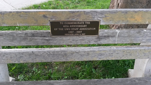 Uwo Commemoration Bench 
