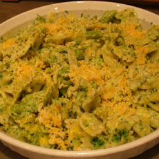 Bow Tie Pasta/Green Vegetables in Buttermilk Sauce