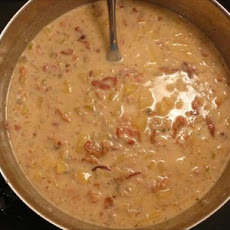 Winter Night Creamy Clam Chowder