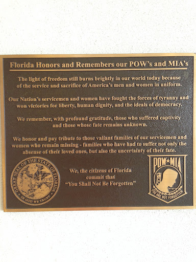 Florida Honors & Remembers Our POW's & MIA's