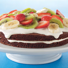 Easy Brownie Shortcake Dessert