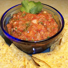 Roasted Jalapeno and Tomato Salsa