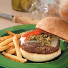 Pesto Hamburgers