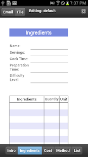How to mod Recipe Card 0.0.2 apk for bluestacks