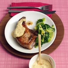 Apricot-Mustard Sauce with Pork Chops