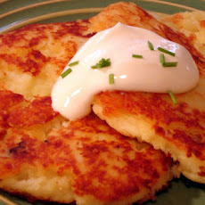 Leftover Mashed Potato Pancakes