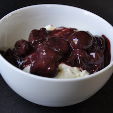 Chocolate and Cherry Sauce