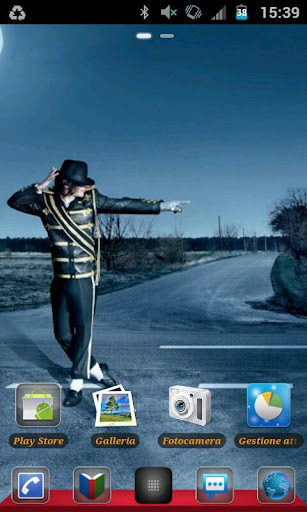 M.Jackson theme Go launcher