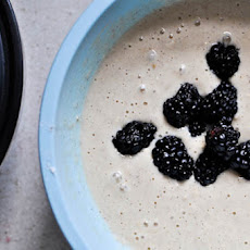 Blackberry Cobbler Waffles