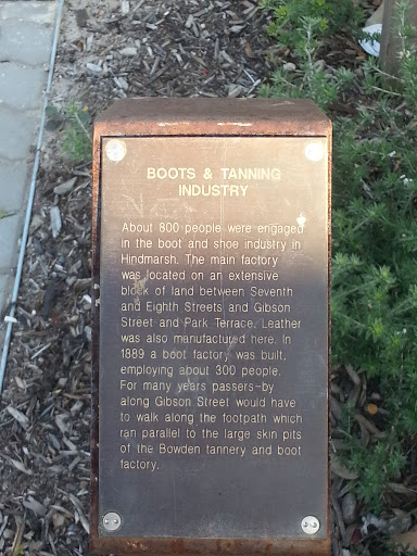 Boots & Tanning Industry Plaque