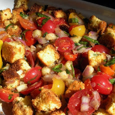 Tomato Bread Salad with Herbs