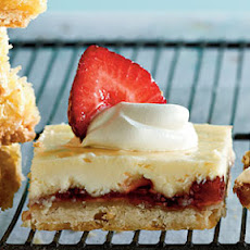 Strawberry-Lemon Shortbread Bars