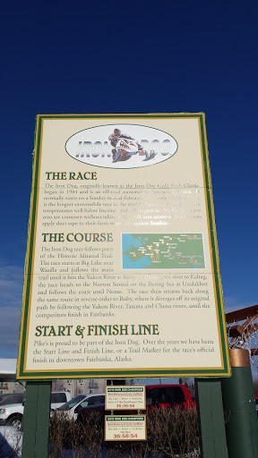 Iron Dog Race Finish Line