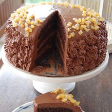 Orange Chocolate Ganache Cake