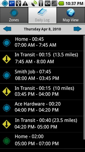 ChronoLog - Time Tracker