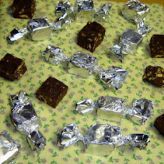 Crunchy Fudge Squares
