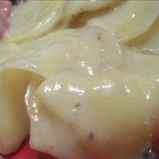 Crock Pot Scalloped Potatoes and Ham