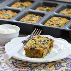 Swiss Chard and Mushroom Squares (Updated Version)