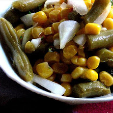Fresh Corn and Green Bean Salad