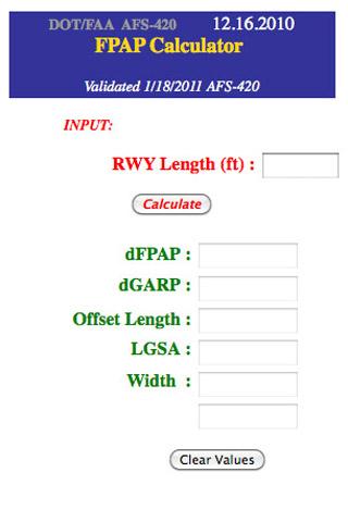 TERPS Calculator