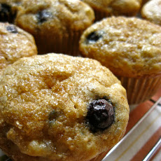 Blueberry Banana Buttermilk Breakfast Buffins-- er, Muffins