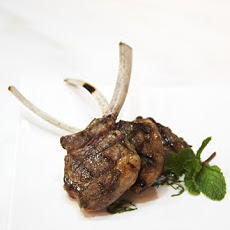 Grilled Lamb Chops with Fresh Mint