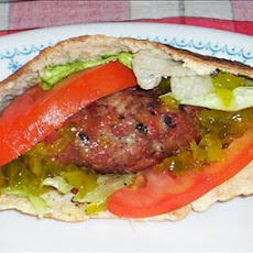 Greek Chicken Burgers