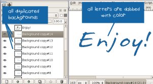 handwritten text