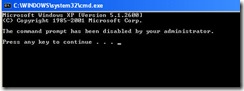 cmdp thumb "The command prompt has been disabled by your administrator".