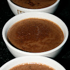 Petits pots de crème caroube au lait d'avoine maison