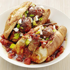 Mexican Meatball Subs