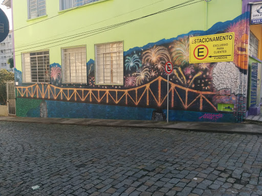Graffiti Ponte De Ferro Blumenau