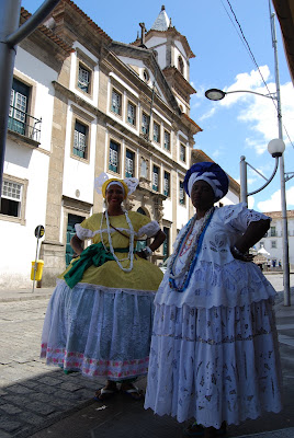 Baianas dans le Pelorinho