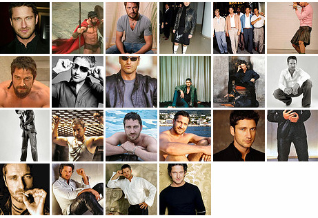 Gerard Butler thumbs