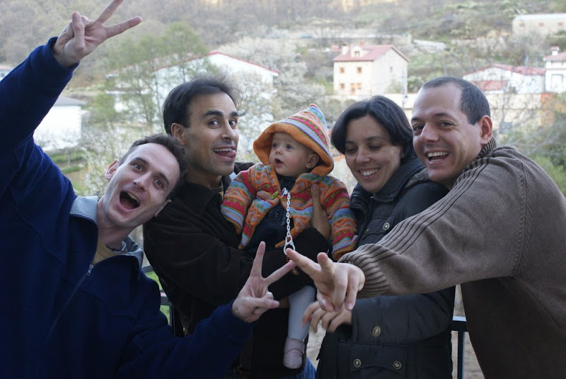 Sergio, Javi, Maria, Marga y MAP