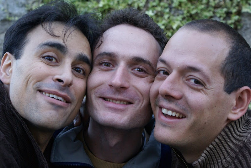 a la familia de marga les encanta hacerse fotos con la cara pegada